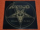 VENOM - Welcome To Hell - 1981 Neat RARE UK First Press A1/B2 Vinyl LP + Poster