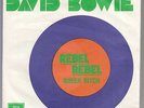 DAVID BOWIE-REBEL REBEL-RARE ORIGINAL YUGOSLAV PS 7