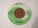 Beatles GREEN STARLINE 45 & Sleeve (NM-) Kansas City/Boys EAST COAST