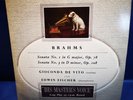 $ALP 1282 *RED/GOLD *GIOCONDA DE VITO* BRAHMS VIOLIN SONATAS NOS.1 & 3* FISCHER*
