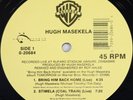 Hugh Masekela 1987 Bring Him Back Home Promo Vinyl 12” 45 RPM Maxi Single Jazz