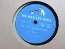 78 rpm Elvis Presley - Blue Moon/ I Don't Care If The Sun Don't Shine  - UK HMV
