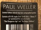 Paul Weller Sonic Kicks Boxset- Coloured Vinyl And Autographed Poster- Rare