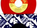 CHICAGO BLUES SLIDE GUITAR red vinyl 45: HOUND DOG TAYLOR Five, Take Five R24