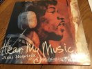 JIMI HENDRIX hear my music”Vinyl CLEAR VINYL Rare 2004 in shrink MINT MINUS 2LP