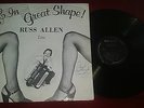 RUSS ALLEN - RUSS ALLEN LIVE - IN GREAT SHAPE  - RARE METEOR RECORDS LP SIGNED