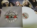 GUNS N ROSES GREATEST HITS  LP WHITE VINYL  RARE SLASH  AXL ROSE LTD + POSTER