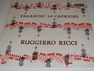 PAGANINI: 24 CAPRICEN FÜR VIOLIN SOLO – RUGGERIO RICCI - DECCA