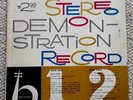 1958 Bel Canto Stereophonic Demonstration Record SR-2000 Multicolor Vinyl LP