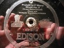 1919 Sergei RACHMANINOFF on EDISON Diamond Disc plays C Sharp Minor Prelude 78