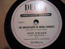 Margaret RUTHERFORD JOHN GIELGUD Wilde IMPORTANCE Being EARNEST Miss Marple