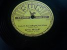 Elvis Presley 78  Sun 217 Baby, Let's Play House, I'm Left, You're Right VG+/E-