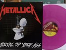 Metallica LP Metal Up Your Ass Pink Vinyl Pre Kill 'Em All