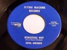 Royal Aircoach - Wondering Why/Webs of Love 45 Flying Machine MA garage/psych VG