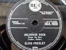 ELVIS PRESLEY Jailhouse Rock / Treat Me Nice RCA 1028 UK Orig VINYL 10’’ 78rpm