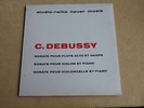 Debussy - Sonaten - WERGO WER 60025 Stereo(01652)