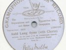 Nellie MELBA -  Auld Lang Syne (with chorus)