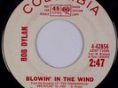 BOB DYLAN: Blowin’ in the Wind US ’63 OG Columbia DJ Promo 7” 45 MP3
