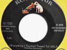JOE VALINO Everything I Touched Turned to Gold RCA 45 mod popcorn NM 7” HEAR