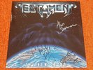 TESTAMENT - The New Order - RARE FULLY SIGNED COVER 1988 Megaforce Vinyl LP