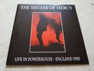 THE SISTERS OF MERCY - live in powerhouse 85 - 2 x lp   -