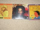 3 LPS BOB MARLEY & THE WAILERS NATTY DREAD RASTAMAN VIBRATION ISLAND BIRTH EX