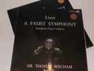 ASD 317/8 Liszt A Faust Symphony Royal Philharmonic Orchestra Beecham C/G 2LP