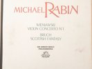 Michael Rabin - Wieniawski/Bruch - Angel-UK 35484 = Col. 33CX1538 - near mint