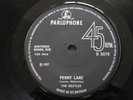 Beatles. Penny Lane. UK.1969 Press. V. Rare Solid Centre. 'No sold in UK' text