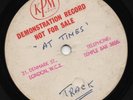 UNKNOWN at times*that's a woman EARLY 1960'S GUITAR POP INST KPM ACETATE 45 HEAR