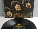 BEATLES RUBBER SOUL MONO SERIF LABELS 1st -4/-4 PCS 3075 PARLOPHONE VINYL LP VG