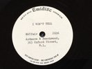 UNRELEASED 1964 UK ACETATE by TRACEY DEY - I WON’T TELL / GIRL GROUP DANCER