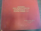 SCHUBERT GRAND FANTASIA - ADOLPH BUSCH & RUDOLF SERKIN - HMV 78s - 1931