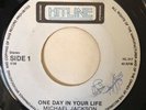 MICHAEL JACKSON - One Day In Your Life - RARE SURINAME SPLIT 45