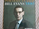 BILL EVANS TRIO -PORTRAIT IN JAZZ - RIVERSIDE - MONO- UK ORIGINAL - PRISTINE NM