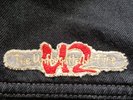 Levis Black Denim Jacket With U2 Official  Unforgettable Fire Patch L
