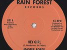 Master Force ?– Hey Girl / Don't Fight The Feeli   - 12