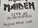 IRON MAIDEN LIVE AT DONINGTON LIVE TRIPLE VINYL LP NMNM
