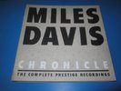 MILES DAVIS: CHRONICLE: COMPLETE PRESTIGE REC 12XLP BOX SET LIM.ED.NUM.+BOOK US