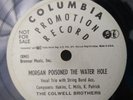 The Colwell Brothers Vtg 78 RPM Vinyl Promo Record Country Music Bluegrass Banjo