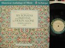 Joseph Szigeti/J.S. Bach: Solo Violin Sonatas & Partitas Vanguard MONO Box Set