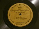 FRED & ADELE ASTAIRE The Band Wagon LEO REISMAN 1931 RCA transcription 10