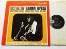 LIGHTNIN' HOPKINS First meetin' USA Stereo LP WORLD PACIFIC ST-1817 (1963)EX+/EX