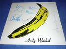 Velvet Underground & Nico & Andy Warhol - ORIGINAL SIGNED - Vinyl LP Album