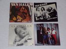 Van Halen + David Lee Roth + Sammy Hagar 45 RPM singles with picture sleeves