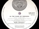 King Crimson, In The Wake Of Poseidon, Rare NZ Vertigo, 1st 1970, VG, ILPS 9127