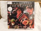 NEW/Sealed JOHN DENVER & MUPPETS Christmas Together [Red/White Split Vinyl LP]