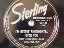 ROY ELDRIDGE jazz 78 STERLING 105 I'm Getting Sentimental Over You Pluckin The B