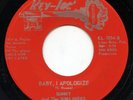 HEAR- Rare Latin Soul 45- Sunny & Sunliners - Baby, I Apologize- Key-Loc KL-1004
