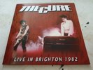 THE CURE   -  live in brighton 1982 -   2 X lp  RED MARBLE VINYL